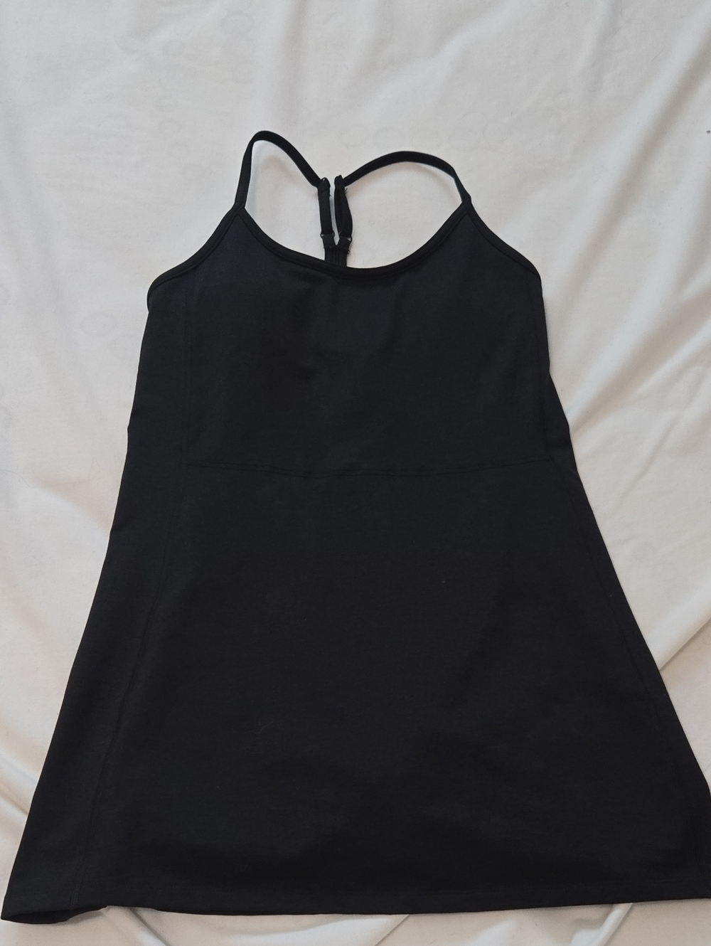 Old Navy Black Mini Tank Dress with Racerback
